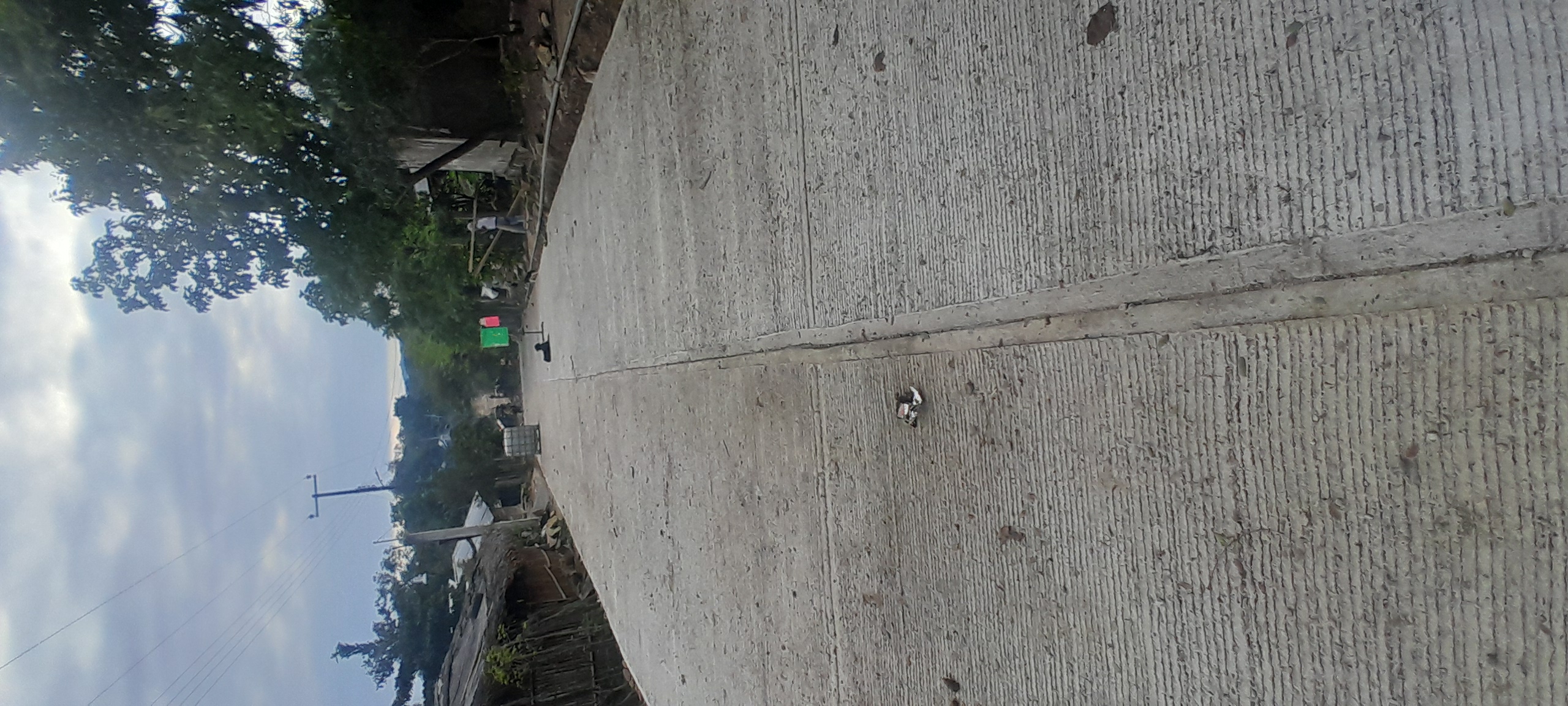 RAMPA TERMINADA EN LA LOCALIDAD DE TANJAJNEC CENTRO